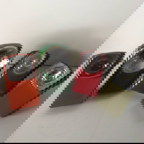 Φανάρια φακοί 1973 μεταχειρισμένα, πακέτο 8 τεμαχίων με 2 μπαταρίες δώρο