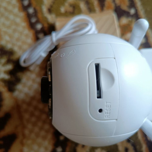 Rechargeable surveillance camera with infrared and memory card slot new