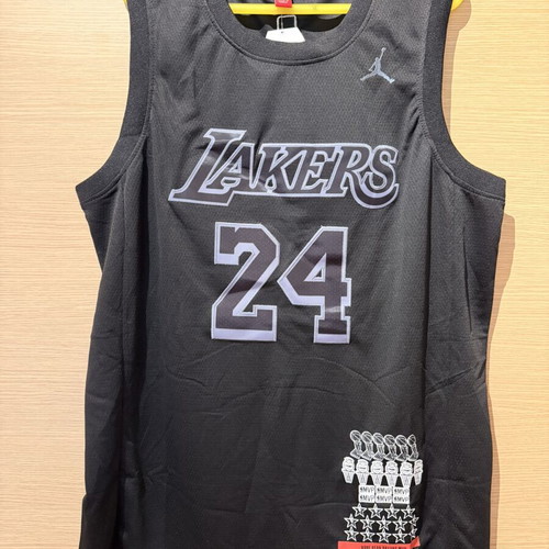 NBA Jersey Kobe Bryant #24 Lakers Black Mamba MVP Edition