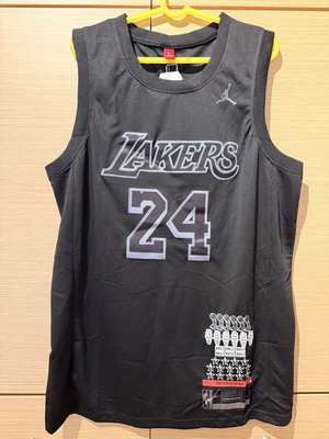 NBA Jersey Kobe Bryant #24 Lakers Black Mamba MVP Edition