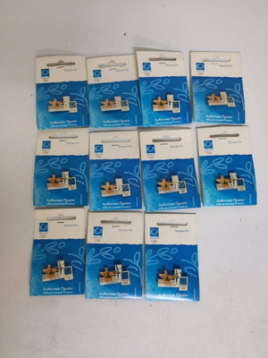 Athens 2004 Olympic Games Archery Pins pack of 11 new