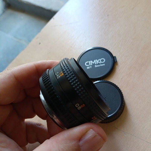 CIMKO MT Series 1:1.7f-50mm Lens new condition