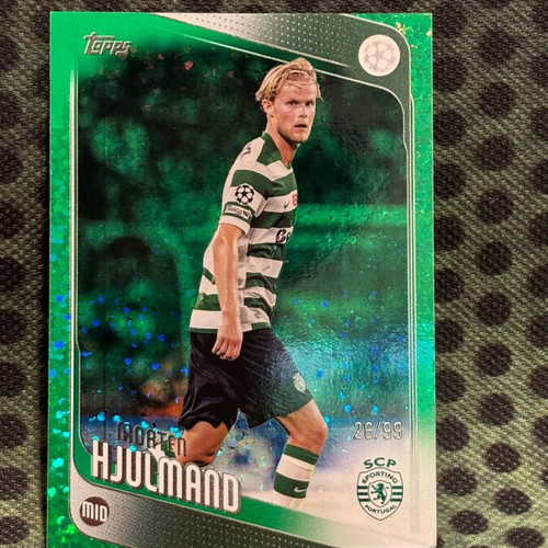 Hjulmand football sticker limited 26/99