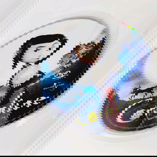 Coraline DVD καινούργιο, περιπέτεια φαντασίας κινουμένων σχεδίων με υπότιτλους