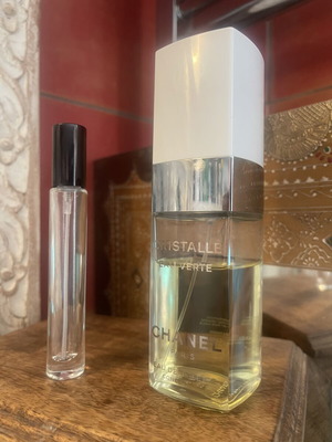 Chanel Cristal Eau Verte 10 μλ decant, μεταχειρισμένο tester