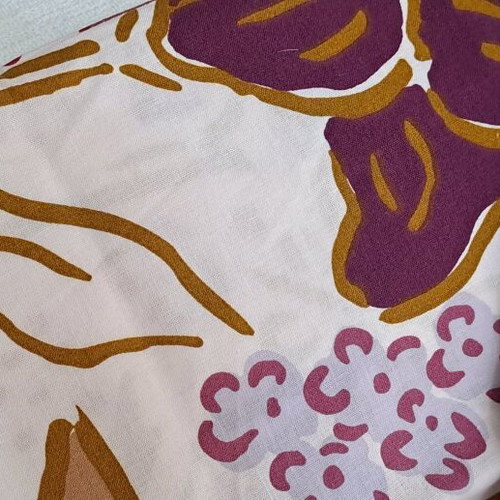 Pepita pillowcases like new, 70% cotton 30% recycled cotton