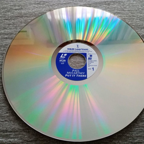 Paul McCartney Put It There Laserdisc like new, rock