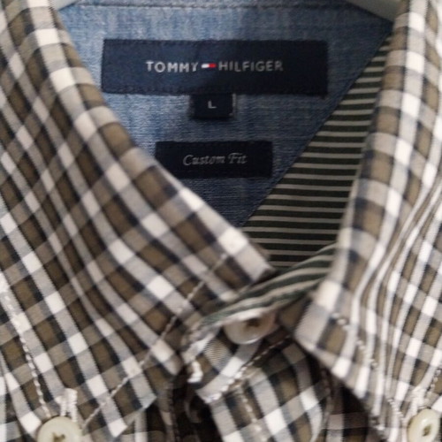 Tommy Hilfiger men's checked shirt, size L