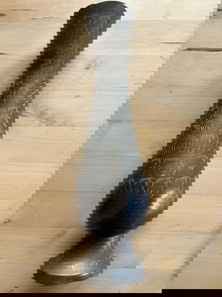 Χάλκινο σφυρήλατο δοχείο Made in India