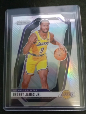 Bronny James Jr 2024-25 Panini Prizm RC Silver Prizm new