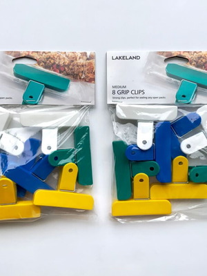 Κλιπ Πιαστράκια Lakeland 16 τεμ 8cm καινούργια, σετ 2 x 8 τεμ