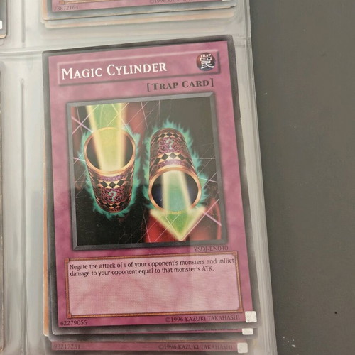 Yu-Gi-Oh Magic Cylinder card used
