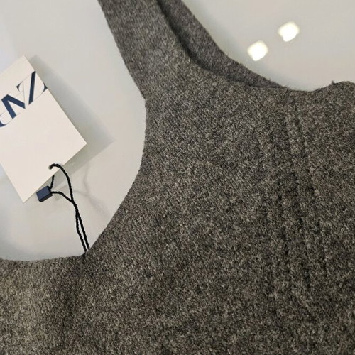 Zara knitted sleeveless grey top new, size S