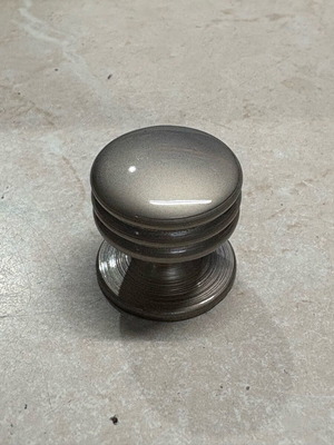 Knob veraki nickel matte new, classic design 2 cm