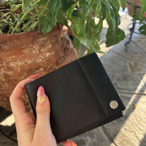 BMW wallet new, genuine leather, black