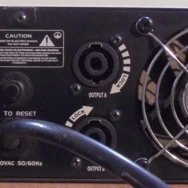 Professional audio equipment used, 12 Master Audio speakers, 3 amplifiers, mixer