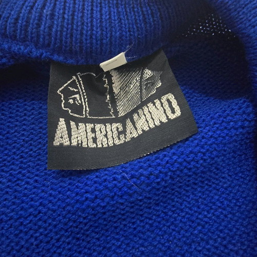 Americanino cardigan like new, 100% cotton, blue, size M
