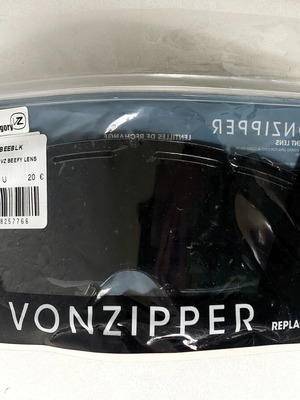 VonZipper Beefy Replacement Lens Black Out new