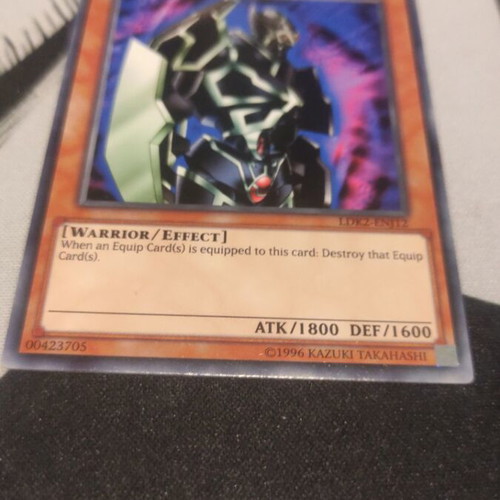 Gearfried the Iron Knight Yu-Gi-Oh card used, LDK2 set
