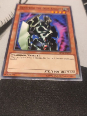 Gearfried the Iron Knight Yu-Gi-Oh card used, LDK2 set