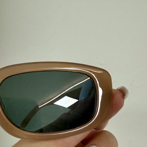 Oldmoney honey caramel beige sunglasses, vintage style