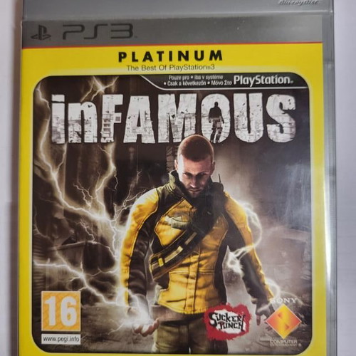Infamous Platinum Edition for PlayStation 3 like new