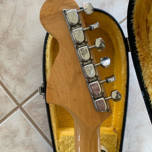 Fender Stratocaster USA Hard Tail used, rare see-through color