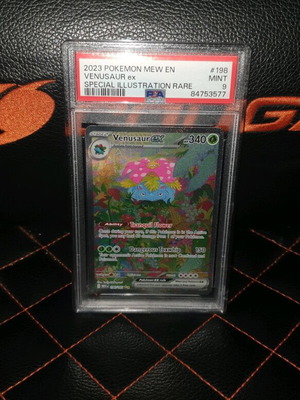 Venusaur Pokemon Card Σαν Καινούργιο Graded Από PSA 9 Mint