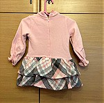  Φόρεμα ροζ mayoral καινούργιο έως 12 μηνών (80cm)