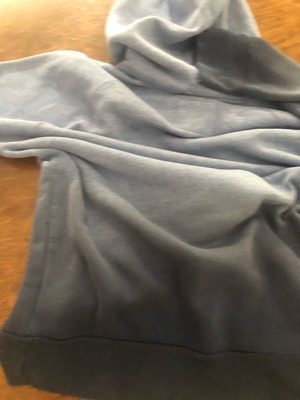 Hollister sweatshirt used, size large, blue