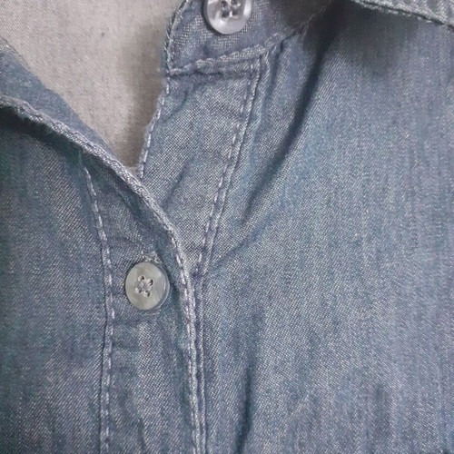 Denim dress new, slim alpha line, blue, size S