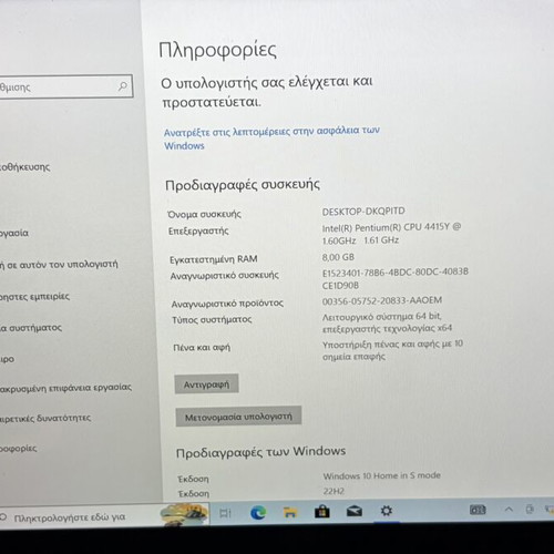 Microsoft Surface Go tablet used, battery issue, original charger included