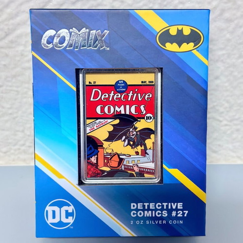 2oz 2023 Niue DC Detective Comics #27 Comix silver coin new