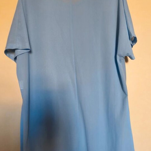 Beach dress new, turquoise with side openings