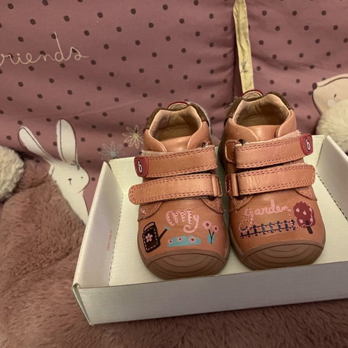Biomecanics Baby Boot Pink Leather Size 18 Like New