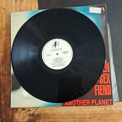 Alien Sex Fiend Another Planet record used, good condition