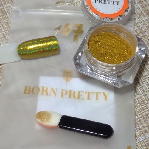 Born Pretty No 107 Magic Powder Mirror Effect Nail Powder for Manicure