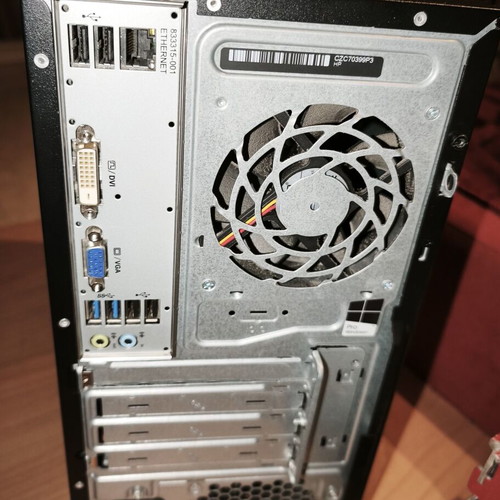 HP 280 G2 MT Core i5-6500 3.2GHz used, 256GB SSD, 4GB RAM, Windows 10 Pro