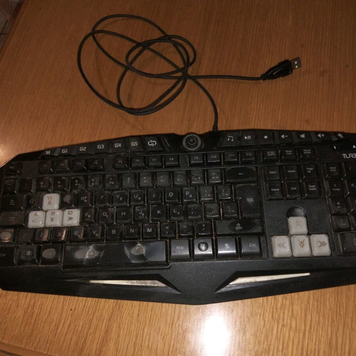 TURBOX computer keyboard used in good condition