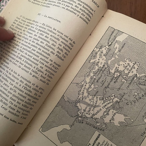 Michel Lheritier La Grece book used, French edition 1921