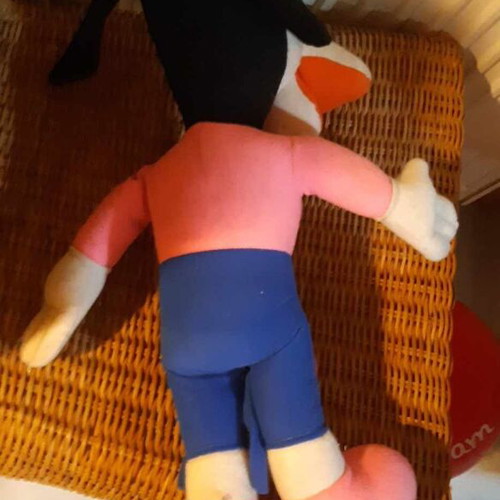 Large Goofy doll used, rare, possibly Greek made from the 80s