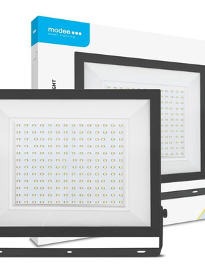 Modee Lighting E-series Slim LED προβολέας 150W 6000K 12000lm, πακέτο 3