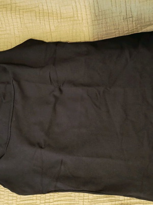 Zara elastic top like new, black with square neckline
