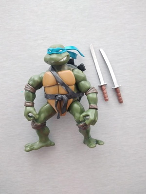 Leonardo Teenage Mutant Ninja Turtles 2002 action figure used