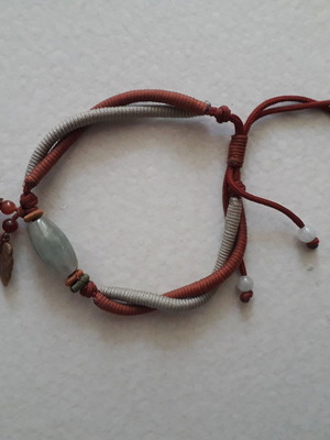 Bracelet new, brown and green
