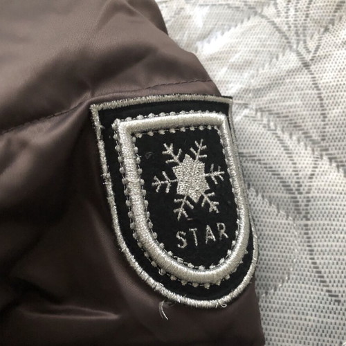 Concept UK down jacket used, women's winter coat, brown, size L