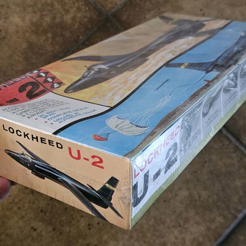 Lockheed U-2 model Hawk new, unassembled with NASA decals