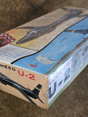 Lockheed U-2 model Hawk new, unassembled with NASA decals