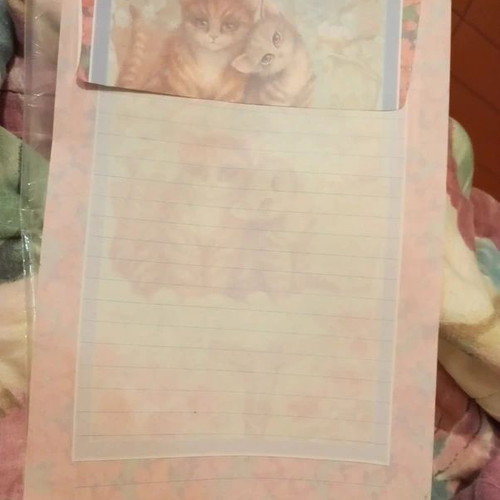 Letterwriting sets used, vintage envelopes included