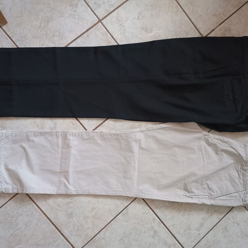 Men's pants like new, pack of 4, black and gray